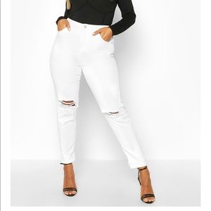 Boohoo.com mom jeans